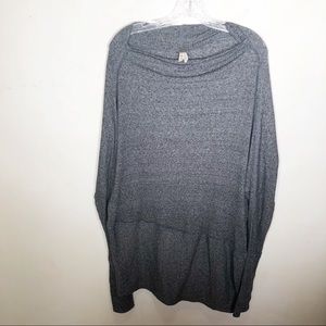 Free people we the free ribbed tunic length top